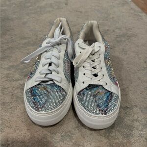 Betsey Johnson Lindsay Bedazzled Shoes